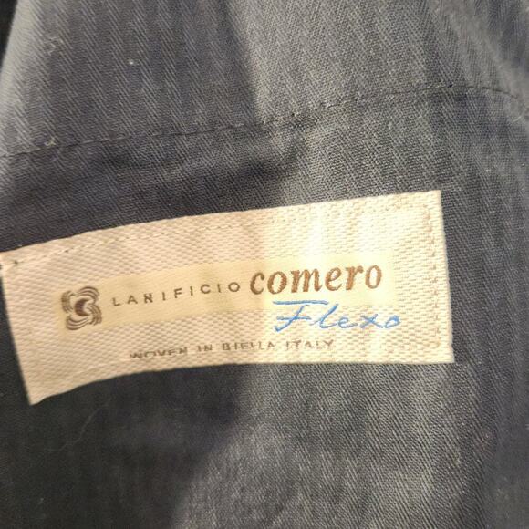 Bonobos Italian Stretch Wool Pants Comero Flexo Slim Cut Dark Grey - Size 34/34 - Picture 5 of 7